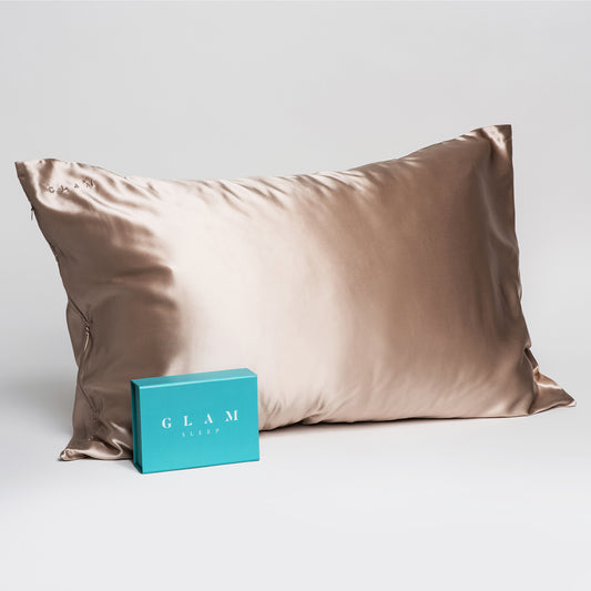 The Glam Silk Pillowcase - Glam Sleep