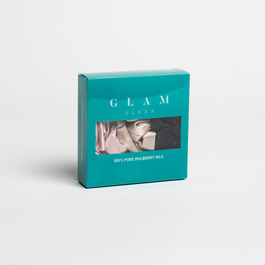 Glam Sleep Silk Scrunchies - Glam Sleep