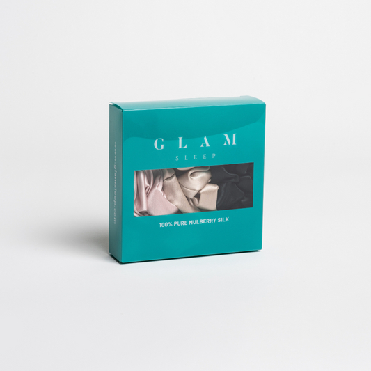 Glam Sleep Silk Scrunchies - Glam Sleep 